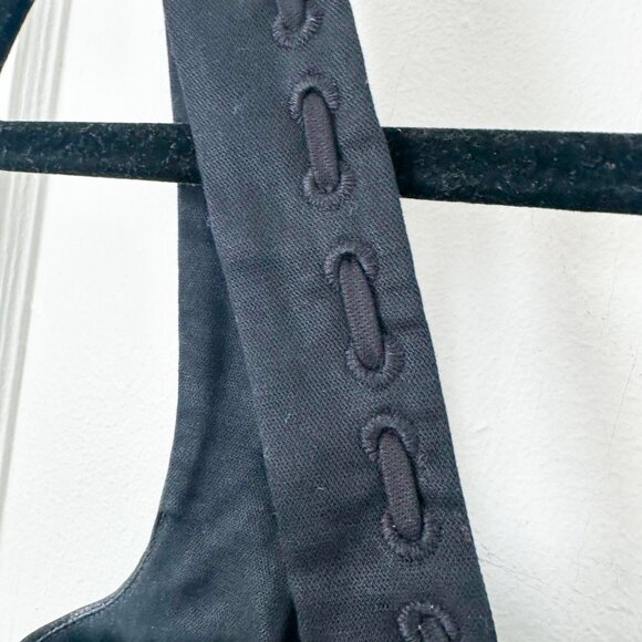 House of CB | Chicca Square Neck Corset Top in Black - Picture 10 of 10